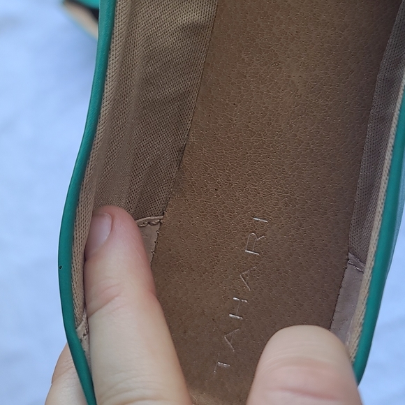 Tahari 8.5 Women's Green Flats - Picture 3 of 8